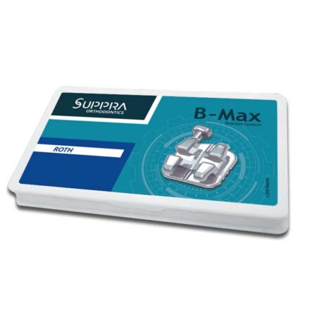 B – Max Bracket 0.22 Roth 6×6 Set Suppra Orthodontics W/24 pcs